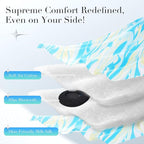 LC-dolida Sleep Mask with Bluetooth Headphones, Extra Large Silk Eye Mask - Image 4