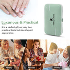 Manicure Set, Travel Mini Nail Clippers Kit Pedicure Care Tools - Image 7