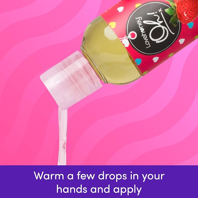Lovehoney Strawberry Massage Oil - Image 5