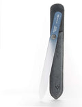 GERMANIKURE Glass Nail File in Suede Sleeve by GERMANIKURE