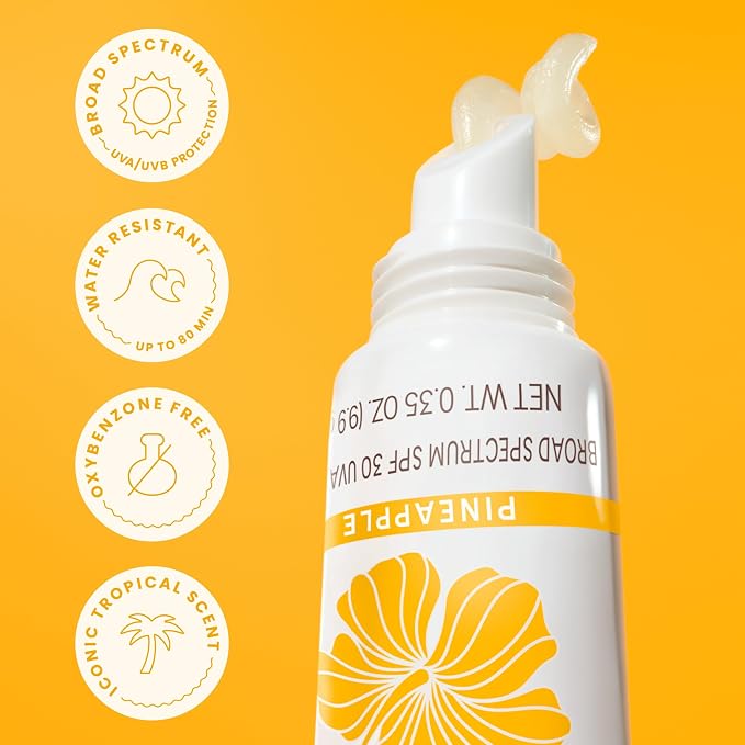 Hawaiian Tropic Lip Sunscreen SPF 30, Pineapple | SPF Lip Balm, Beach Essentials - Image 8