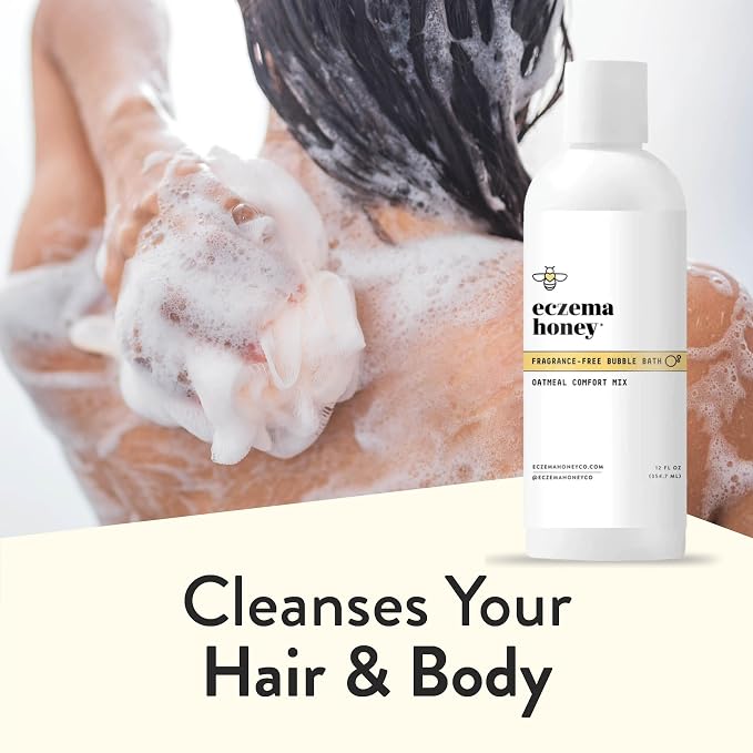 ECZEMA HONEY Fragrance-Free Oatmeal Comfort Bubble Bath - Image 6