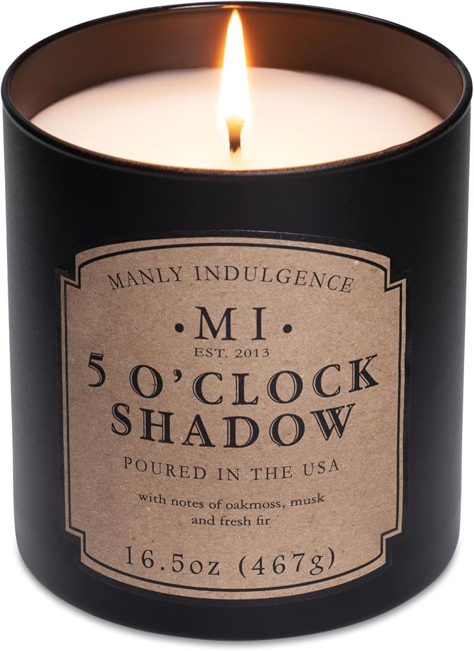 Manly Indulgence 5 O'Clock Shadow Scented Candles - Image 3