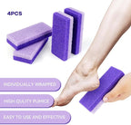 4 Pcs Foot Pumice Stone and Scrubber - Image 2