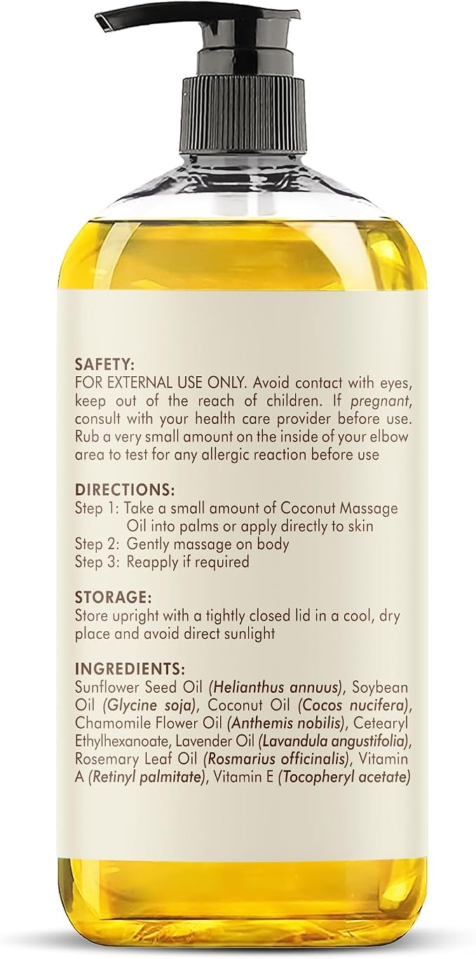MAJESTIC PURE Coconut Massage Oil - Image 7