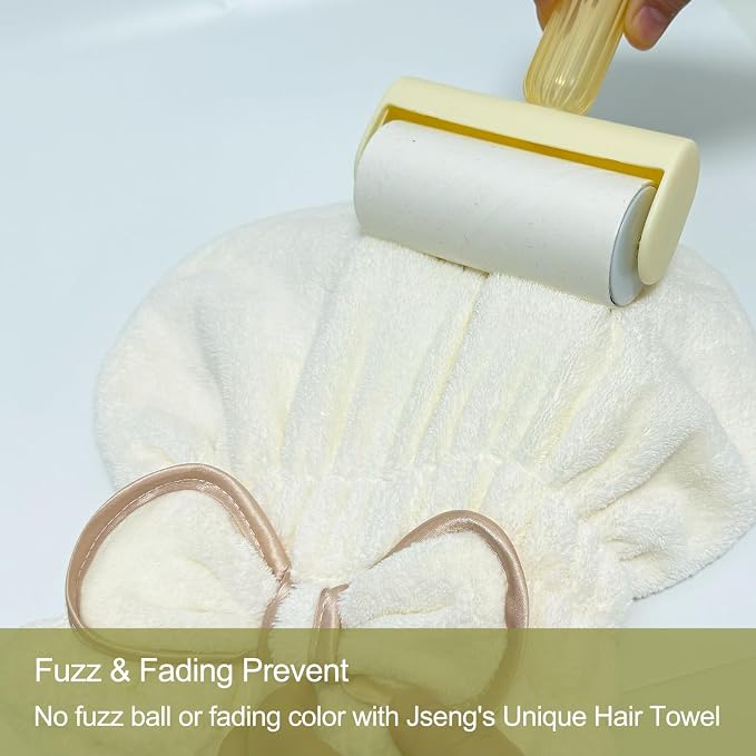 Jseng 3Packs Microfiber Hair Towel - Image 5