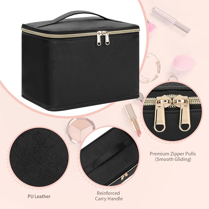 OCHEAL Travel Makeup Bag, Cosmetic Bags - Image 3