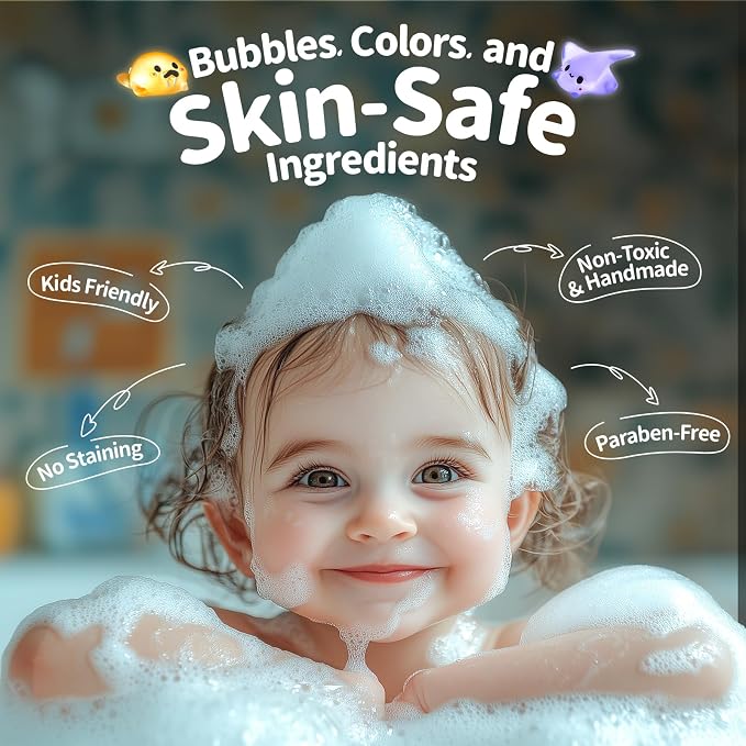 Bath Bombs for Kids with Surprise Inside – 24 Pack Handmade Bath Bombs with - Image 5