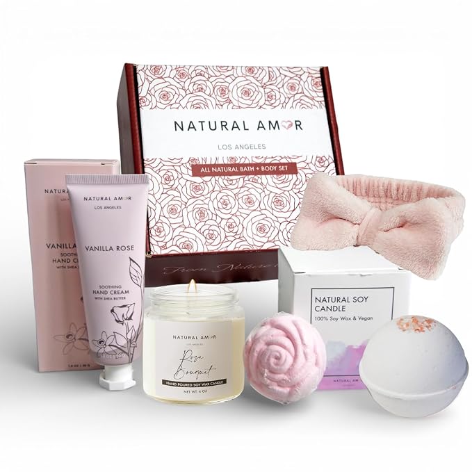 Natural Amor Relaxation Spa Gift Set by NATURALAMORLOSANGELES