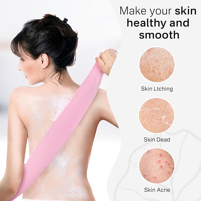 Yiclick Exfoliating Washcloth Towel- Exfoliating Body Scrubber Exfoliator - Image 4