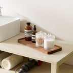 Bathroom Vanity Tray, Acacia Wood Counter Tray, Toilet Tank Tray, Appetizer - Image 7