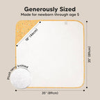 KeaBabies Hooded Baby Towel for Newborn - Image 4