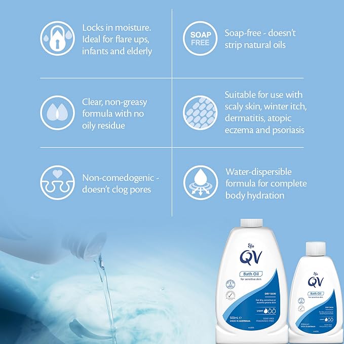 QV Bath Oil 250ml - Image 5