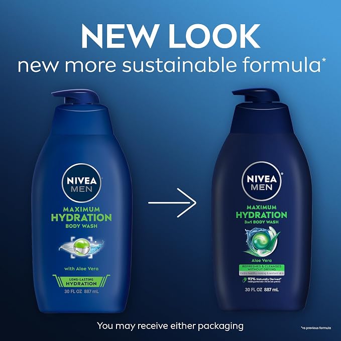 Nivea Men Maximum Hydration Body Wash - Image 2