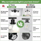 Zarbitta 2-Light Bathroom Light Fixtures, Bathroom Wall Lamp - Image 2