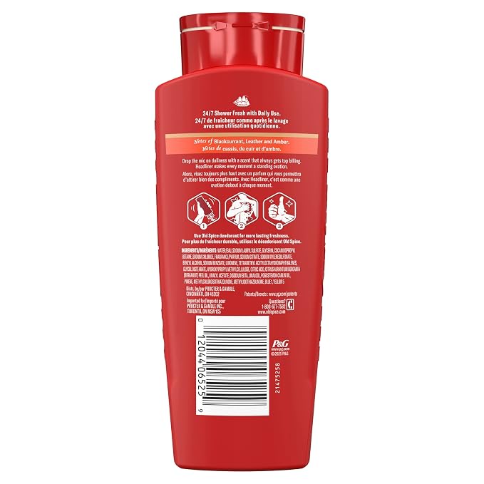 Old Spice Body Wash for Men, 24/7 Shower Fresh & Clean - Image 13
