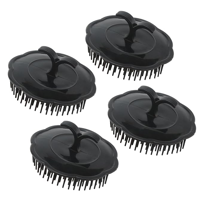 Segbeauty Mens Shampoo Brush, Massage Hair Brush Floriated Shower Comb - Image 2