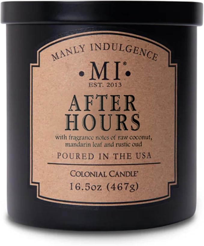 Manly Indulgence After Hours Scented Candles by ManlyIndulgence