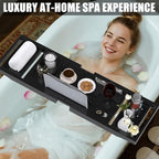 Bathtub Tray Caddy, Expandable Bath Trays - Image 5