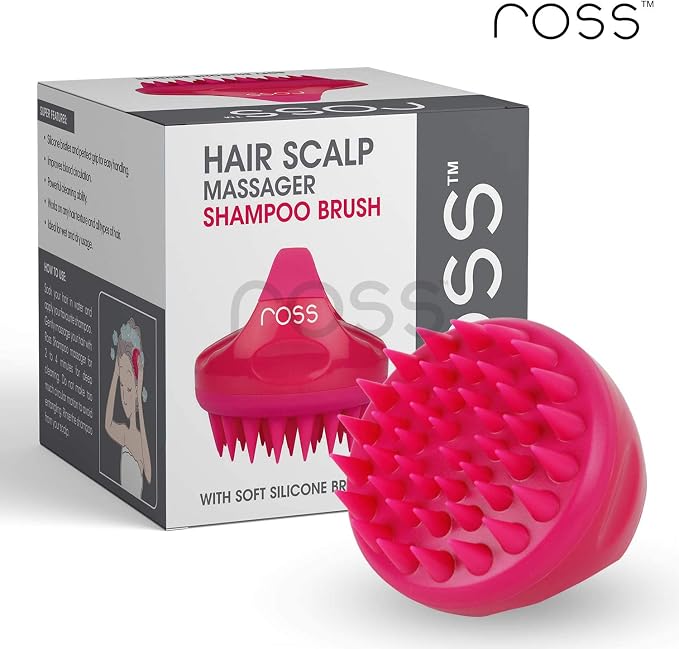 Ross Hair Scalp Massager Shampoo Brush - Image 3