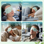 100 Pcs Steam Eye Masks for Dry Eyes Unscented Self Heated Steam Warm Eye Mask - Image 5