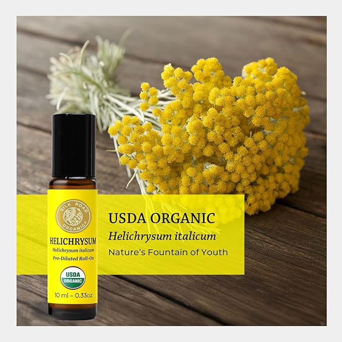 Silk Road Organic Helichrysum Italicum Essential Oil Roll on - Image 6