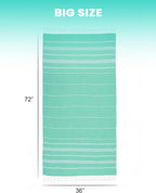 4 Packs Turkish Beach Towels Gym Towel Camping Blanket Xl Large Big Size - Image 4