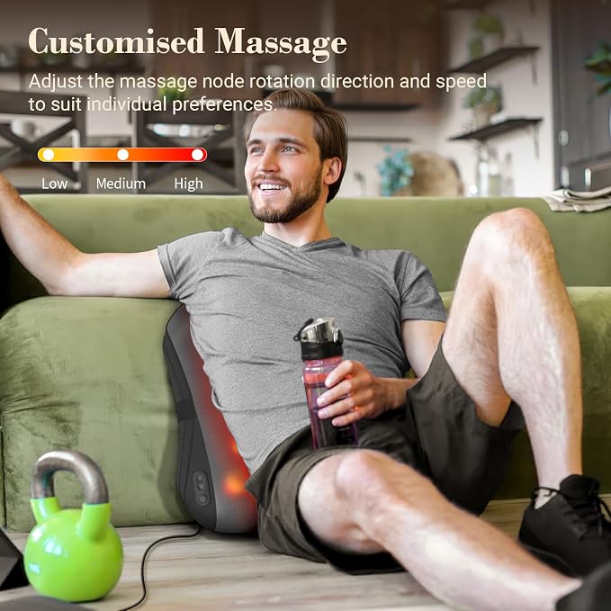 CuPiLo Back Massager for Pain Relief Deep Tissue FSA Eligible HSA, Upgrade 8 - Image 6
