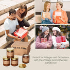M&SENSE 4 Pack Candle Gift Set, Scented Candle Sets - Image 7