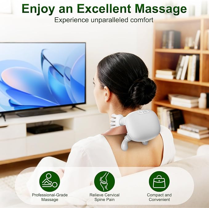 Nooydio Neck Massager, Neck and Back Massager - Image 4