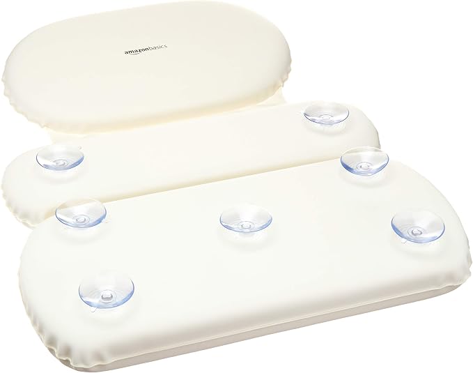 Amazon Basics Bath Tub Neck and Back Support Pillow - Image 2