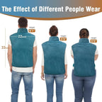 Comfytemp Heating Pad for Back, Neck Shoulder Weighted Design for Snug Fit - Image 4