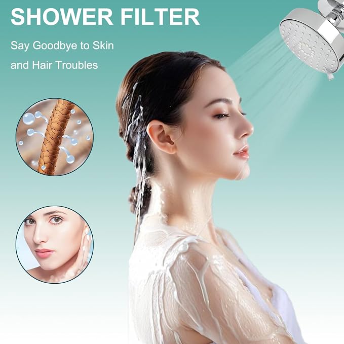 Water Replacement Filter for Shower Head, Compatible - Image 6