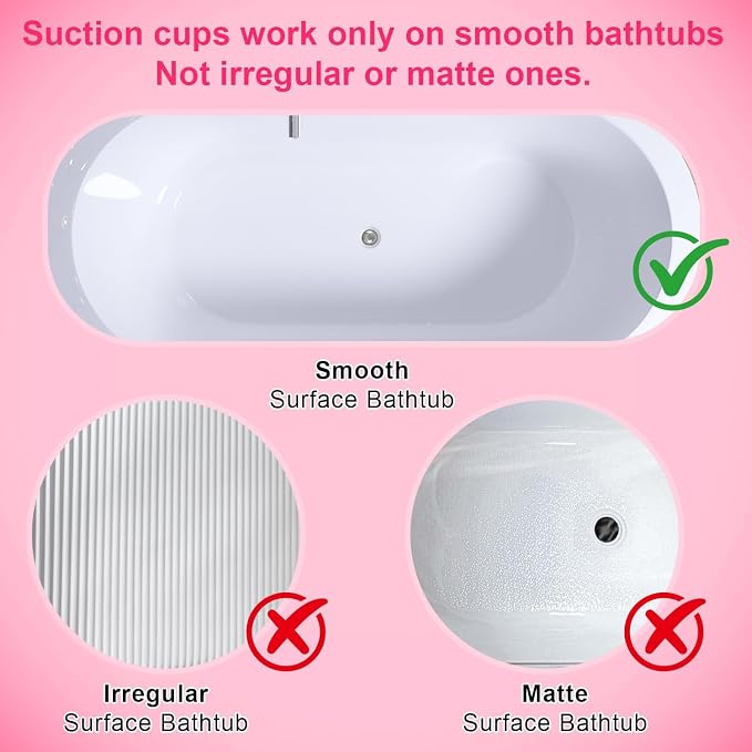 Flgocexs Bubble Bath Mat, Full Body Waterproof Spa Mat - Image 3