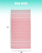 Turkish Beach Towels Vacation Essentials Yoga Blanket Pool Workout Towel - Image 4