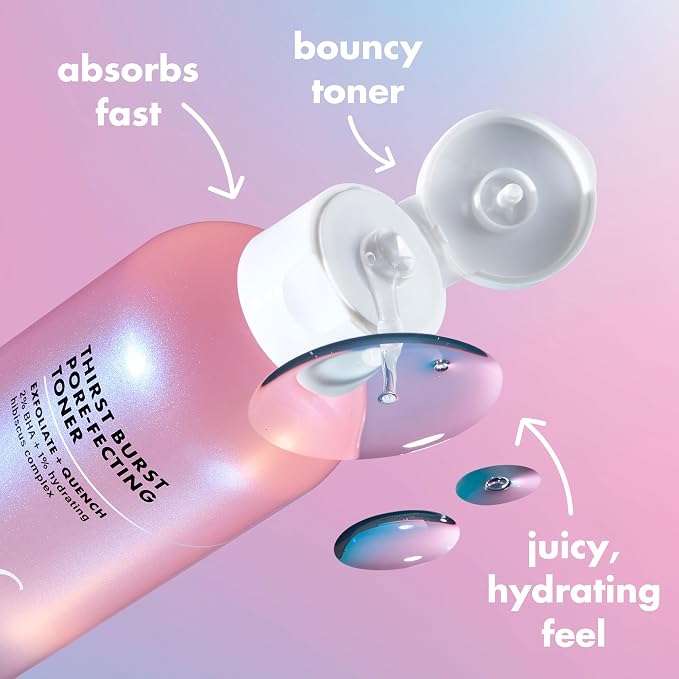 e.l.f. Thirst Burst Pore-fecting Toner, Hydrating & Exfoliating - Image 3