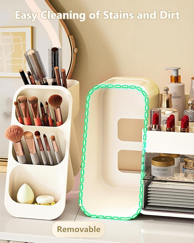 Anylady Large Capacity Makeup Organizer Countertop - Image 3