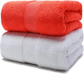 Cotton Bath Towels Set, 2-Piece Set Super Absorbent Quick Drying, Suitable by Weierduosi