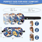 Kids Silk Sleep Mask: 100% Mulberry Silk Eye Mask - Image 6