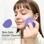 2 Pack Face Scrubber, Silicone Facial Cleansing Brush - Image 4