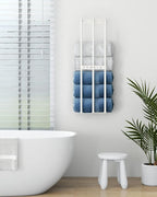 Towel Holders for Bathroom Wall Mounted, Bethom Towel Storage for Small Bathroom - Image 3