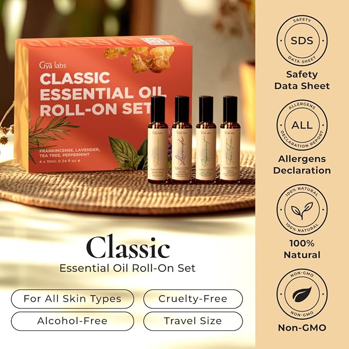 Gya Labs Classic Roll on Essential Oils Set - Image 6