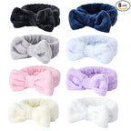WSYUB Spa Headband, Headband for Washing Face, Shower Skin Care Fluffy Stocking by WSYUB