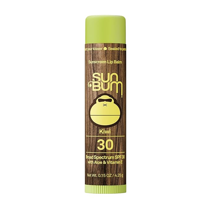 Sun Bum SPF 30 Sunscreen Kiwi Lip Balm by SunBum