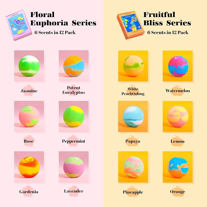 Bath Bombs Gift Se, 24 Pack Bubble Bombs - Image 3