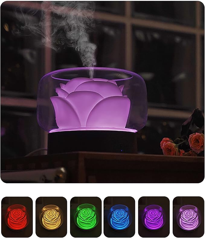 Diffusers for Essential Oils Large Room: SEVEYEE 500ml Aromatherapy Diffuser - Image 5