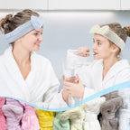Yinder 40 Pack Bow Spa Headband Coral Fleece Makeup Headband Soft Face Wash - Image 7