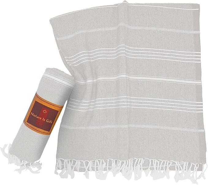 Beach Towel 100% Cotton Turkish Beach Towel Adult 38x70 Inch Pre-washed - Image 2