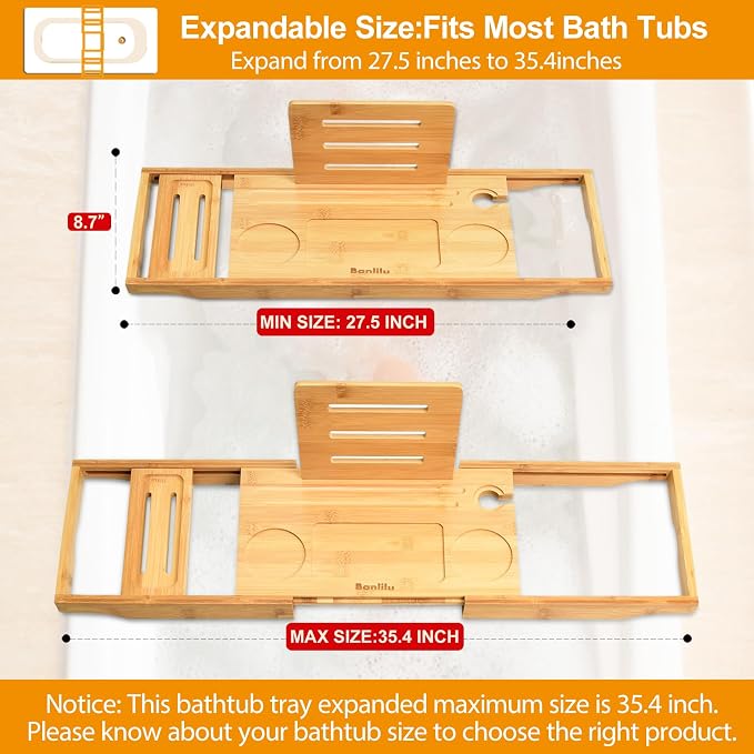 Banlilu Bathtub Tray - Image 2