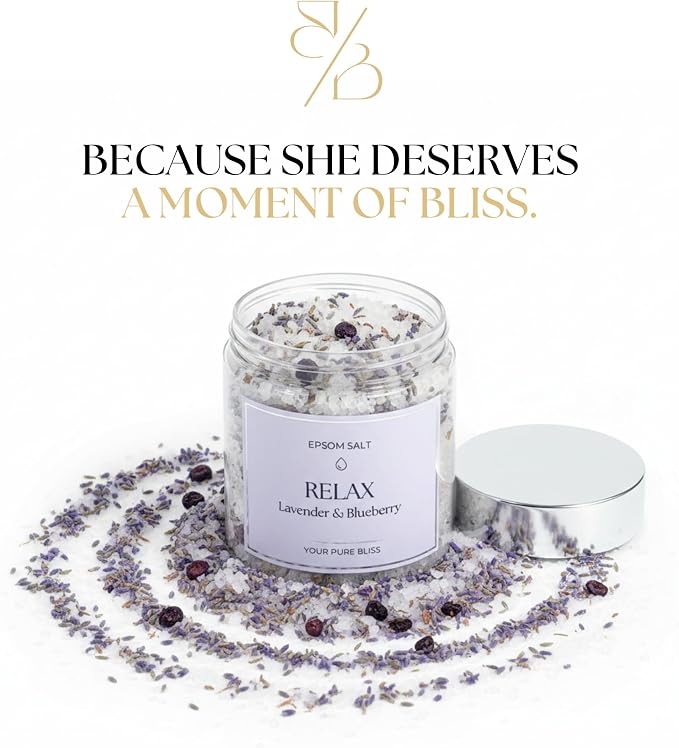 Epsom Salt Bath Gift Set – 6 Aromatherapy Blends - Image 6